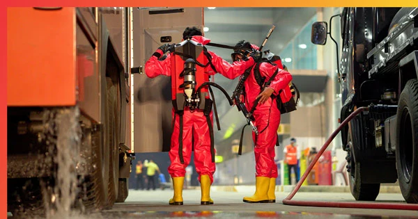SCBA Personal Protective Equipment - Chemical Safety